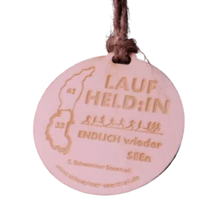 Custom made medal for 5th Schwerin Lake Trail