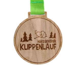 Custom made medal for Harzgeröder Klippenlauf