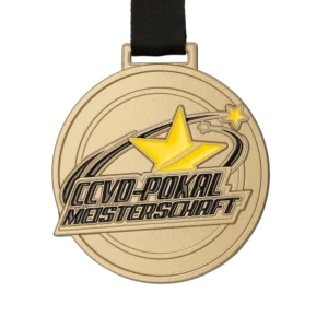 Custom made medal for CCVD-Pokal Meisterschaft