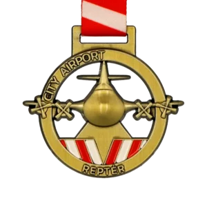 Custom made medal for Varosi Terepfutas